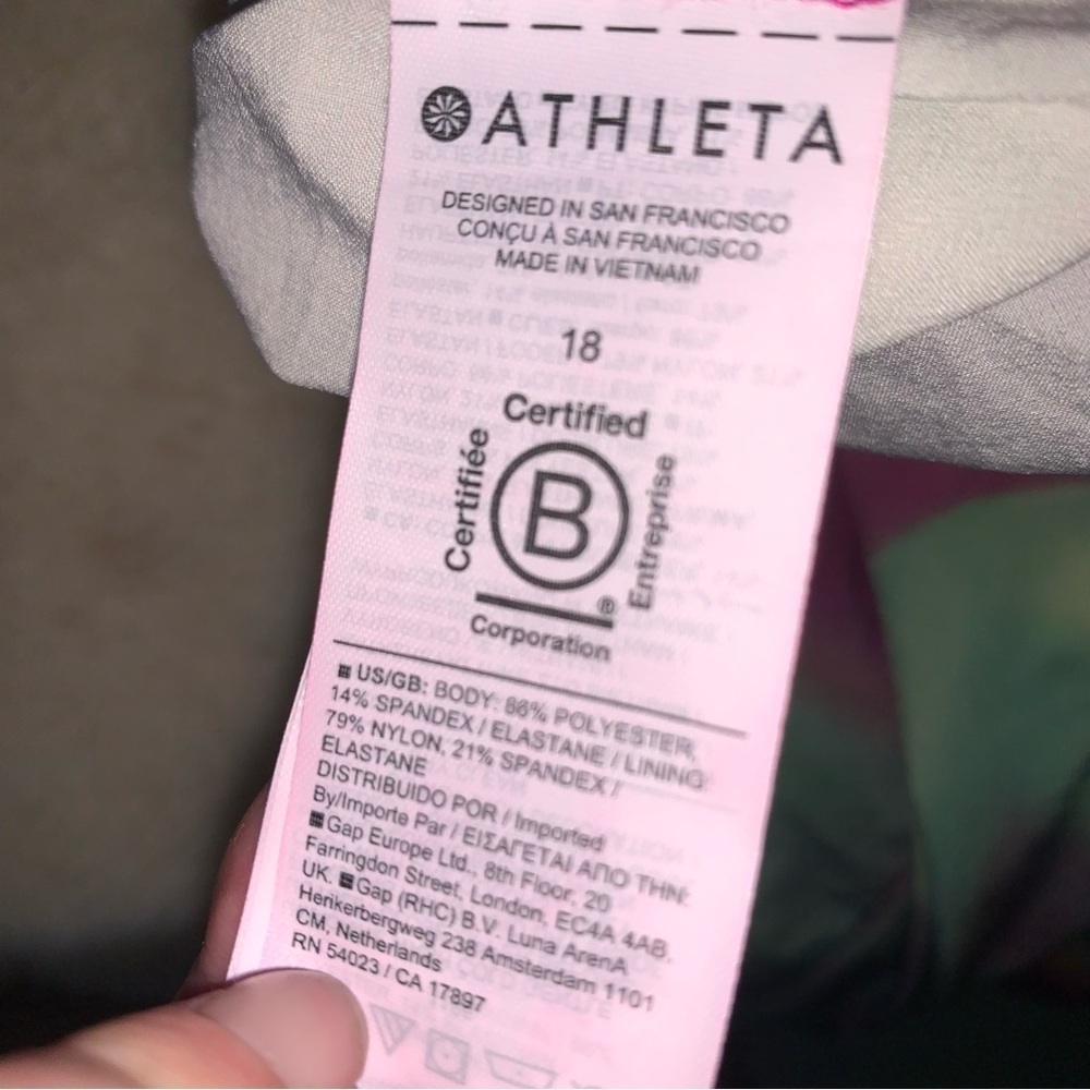 Athleta Alicia Keys Enlighten Multicolor Jumpsuit 18 - Picture 13 of 14